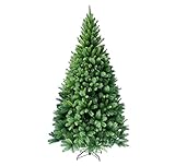 RS Trade 1101 180 cm Weihnachtsbaum PVC künstlich (Ø ca. 106 cm) mit 824 Spitzen -...