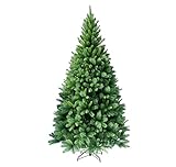 RS Trade 1101 180 cm Weihnachtsbaum PVC künstlich (Ø ca. 106 cm) mit 824 Spitzen -...