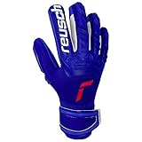 Reusch Unisex Torwarthandschuhe Attrakt Freegel Silver deep Blue/deep Blue 8.5