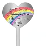 Herz Edelstahl Grabdekoration Grabstein Grabdekoration Wetterfest Grabschmuck Wetterfest Grabschmuck...