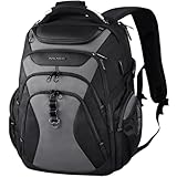 KROSER Reise-Laptop-Rucksack, 18,4 Zoll, XXXL, Gaming-Rucksack mit Hartschale, Saferoom...