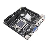 Tosuny B75M ITX Motherboard mit LGA1155 Sockel, Unterstützt Prozessoren der 2./3. Generation, DDR3...
