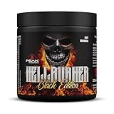 PEAK Hellburner Black Edition - 120 Kapseln I Fatburner I Diätunterstützer mit Koffein, Grüntee...