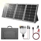 WODHMIEY 100W/200W/400W Klappbares Flexibles Solarpanel mit Controller, Hochleistungsfähiges...