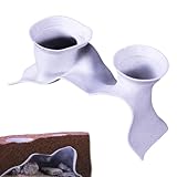 Aquarium Tunnel für Fische – unterirdischer Aquarientunnel, dekorativer Käfig für | Zubehör...