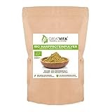 Bio Hanfprotein Pulver 1000g | Premium Qualität - hoher Proteingehalt/natürliches...