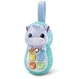 Vtech Baby Hippo-Handy – Spielzeugtelefon in Nilpferd-Optik mit 5 Liedern und 15 Melodien – Für...