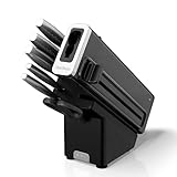 Ninja StaySharp Messerset, 6-teiliges Edelstahl-Messerset mit integriertem Messerschärfer, mit...