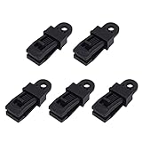 Set Camping Klemmen Tarp Clip Windseil Klemmen Zelt Clip Markise Festziehen Schloss Griff für...