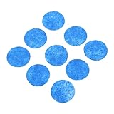 Milisten 500 Stück Runde Filzkreise Blau Filz Pads DIY Haar Accessoires Handgemachte Kopfschmuck...