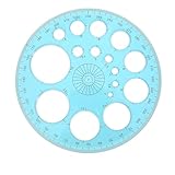 Kreisschablone zum Zeichnen Kreis Schablonen zum Malen Kreis Schablone Multifunktionales...