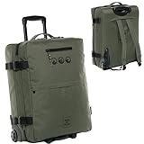 SONS OF ALOHA Backpacker Rucksack mit Rollen 3 in 1 - Handgepäck Koffer Kane Hybrid...