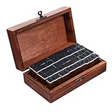 ARTIBETTER 1 Schachtel Holzstempel Alphabet Teilig Mehrzweck Buchstaben und Zahlen DIY Stempel für...