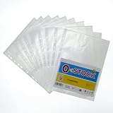 100 x Klarsichtfolien A4, 60my, PP, made in Germany