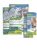ZeoDeo 3.6 kg + 10 EXTRA Pads - Natürliche Zeolith-Katzenstreu-Pellets für...