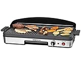 ROMMELSBACHER Tischgrill BBQ 2003 - Turbo-Grillzone, 3-Lagen-Antihaftbeschichtung, Grillfläche 50 x...