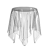 BAUBUY Acryl-Couchtisch Ghost, moderner Kleiner Beistelltisch, modische Idee,...
