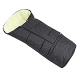 BAMBINIWELT Winterfußsack Fußsack für Kinderwagen, Buggy oder Schlitten, in Mumienform, aus...