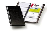 Durable Visitenkartenalbum Visifix 2380, für 96 Karten 90 x 57 mm, 115 x 253 x 8, 5 mm, schwarz,...