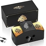Ni-SHEN Vollautomatischer Kartenmischer 1-2 Decks, USB/batteriebetriebener elektrischer Mischpult,...