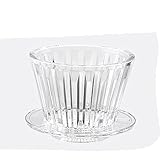 Disttocate B75 Wave Coffee Dripper Crystal Eye Pour Over Coffee Filter PCTG 1-2 Tassen...