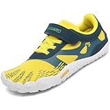 SAGUARO Kinder Barfußschuhe Jungen Atmungsaktiv Traillaufschuhe für Mädchen Sommer Unisex...