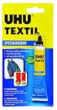 UHU Spezialkleber Textil Tube, Schnellabbindender Klebstoff für verschiedenste Textilien und...