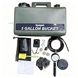 Spopal Camping Dusche, [10000mAh] Campingdusche Tragbare mit 20L Wasserkanister, Camping Dusche...