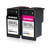 GREENSKY 560 561 Patronen XL PG-560XL CL-561XL Multipack Ersatz für Canon Druckerpatronen 560 560...