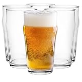 Glasmark KROSNO 1992 Biergläser Set 6 Stück 530 ml Pils Bierglas Stout Ale Gläser Für Bier...