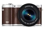 Samsung NX NX300 + OIS III 18-55 mm MILC 20,3 MP CMOS 5472 x 3648 Pixel Braun – Digitalkameras...