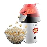 Russell Hobbs Popcornmaschine [Testsieger] Fiesta (Heißluft Popcorn Maker, ohne Fett & Öl, inkl....