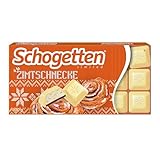 Schogetten Winter Edition Zimtschnecke I 100 g Schokoladentafel I mit weißer Schokolade & in...