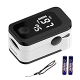 Berrcom Pulsoximeter Blut-Sauerstoff-Sättigung Monitor Finger hohe Genauigkeit Sats Monitor für...