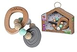 Eichhorn 100005712 - Baby Pure Beißring - aus Buchenholz, nachhaltiges Holzspielzeug, mit...