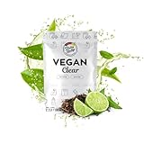 Veganes Clear Eiweißpulver von Proteinbuddys, 1 kg, Grüntee-Limetten Geschmack, Made in Germany