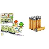 LEGO DUPLO Abenteuer-Eisenbahn, interaktiv/14 Gleise/Sound, 2+ Jahre, 10427, & AAA...