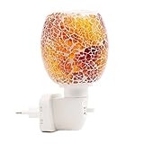 Candle-Brothers elektrische Duftlampe | Duftlampe Sunset | Aromalampe für Duftwachs | Nachtlicht...