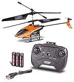 Carson 500507155 Nano Tyrann 230 Gyro IR 2CH, 100% flugfertig, Ferngesteuerter Helikopter, RC...