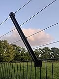 5x Übersteigschutz Überkletterschutz Isolator Zaunerhöhung Katzenstopp für den...