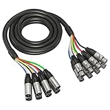 Behringer GMX-300 Gold Performance 3 m (10 Fuß) 8-Wege-Multicore-Kabel mit XLR-Anschlüssen