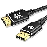 4K Displayport auf HDMI 1M,Uni-Direction,4k@30Hz,2k@60Hz,1080p Full HD,DP(Quelle) zu hdmi(Display)...