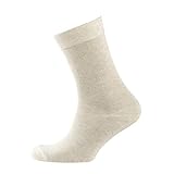 Nur Der 3er Pack Ohne Gummi Socken mit Komfortbund ohne Einschneiden aus weicher Baumwolle Herren,...