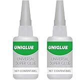 Uniglue Universal Superkleber Starker Kunststoffkleber, Uniglue Universeller Alleskleber Extra...