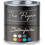 The Flynn Betonfarbe hochwertige Bodenfarbe Fassadenfarbe Hoch-elastische...