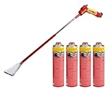 ROTHENBERGER Industrial Unkrautbrenner PREMIUM inkl. 4 Multigas 600 ml | Unkrautvernichter |...