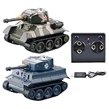 Generisch Fernsteuerbarer Panzer Für Kinder - Lehrreiches Kampfpanzer-Spielzeug | Interaktives Mini...
