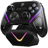 EasySMX D10 Controller PC mit Ladestation, Wireless Controller mit TMR Joystick & 2 in 1 Trigger,...