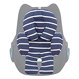 JANABEBE Sitzverkleinerer Antiallergikum Universal Baby 100% Baumwolle (Sailor Stripes, 3 Teile)