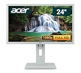 Acer B24 24 Zoll Business Computer Monitor, Desktop Gaming Monitor, Full HD (VGA - DVI - VESA), PC...